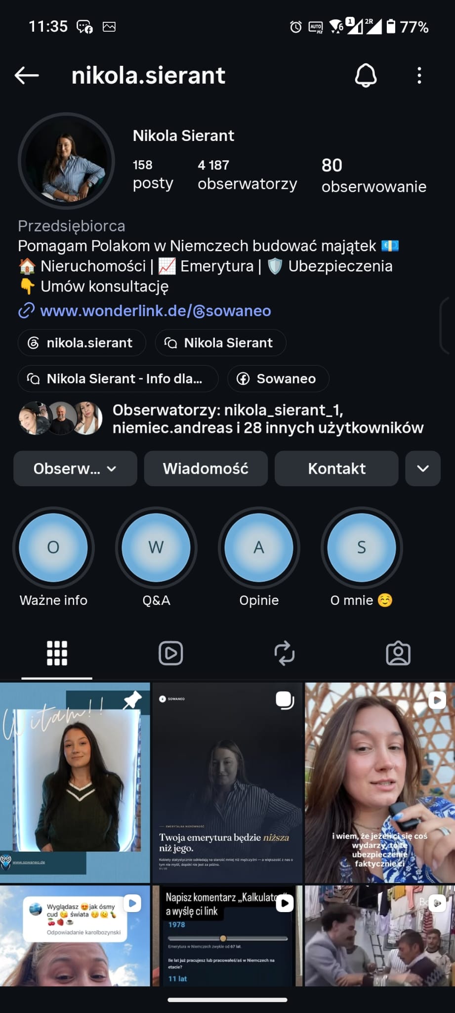Instagram @nikola.sierant — Nikola Sierant